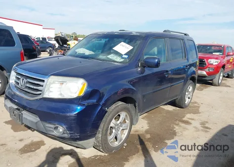 2013 Honda Pilot Ex-L из США, поврежденный, VIN 5FNYF3H51DB029484